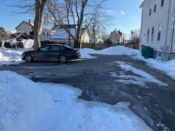 a car parked on the side of the road
