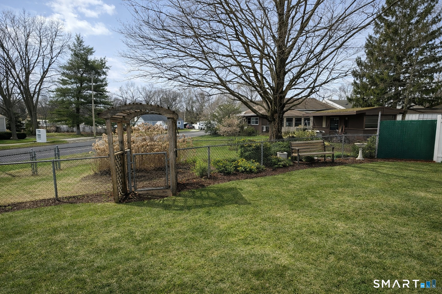 3 7th Street Newington, CT 06111 - Photo 12 of 13 a view of a yard with large trees