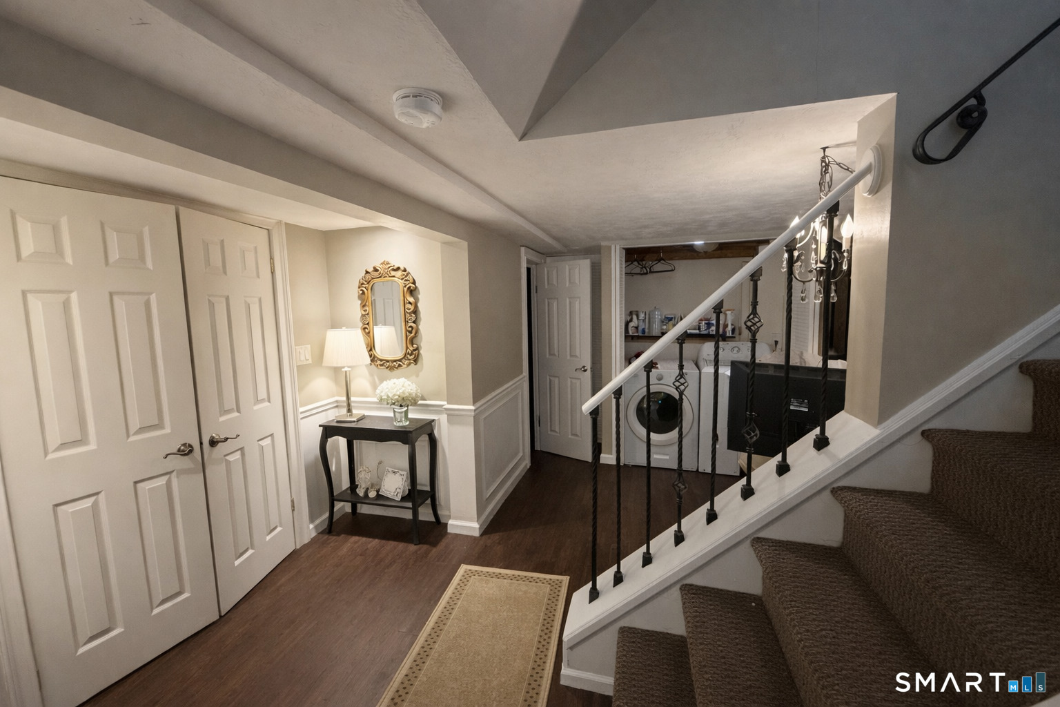 3 7th Street Newington, CT 06111 - Photo 9 of 13 a view of entryway with wooden floor and furniture