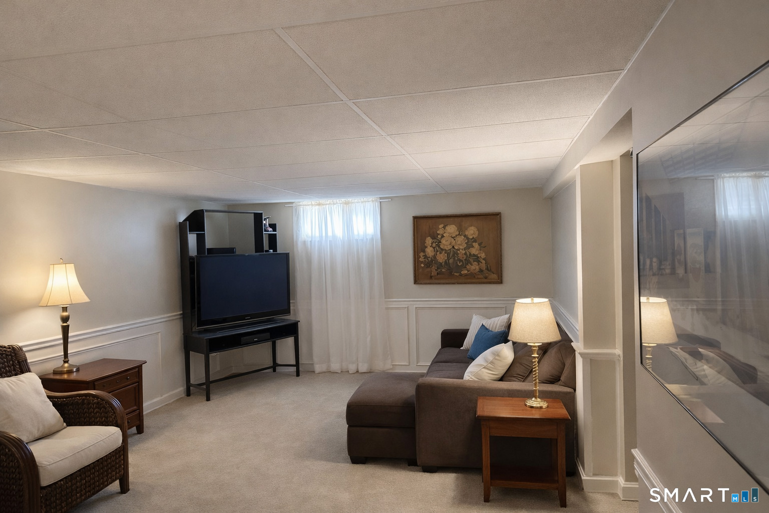 3 7th Street Newington, CT 06111 - Photo 10 of 13 a living room with furniture and a lamp