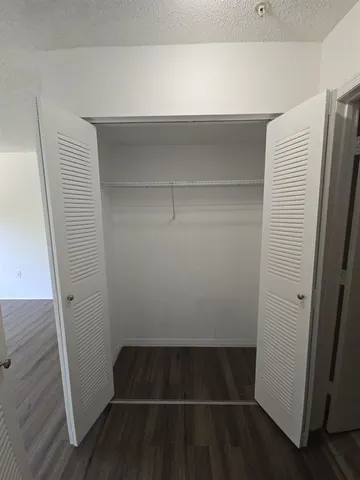 a view of walk in closet