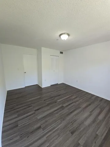 wooden floor in a room