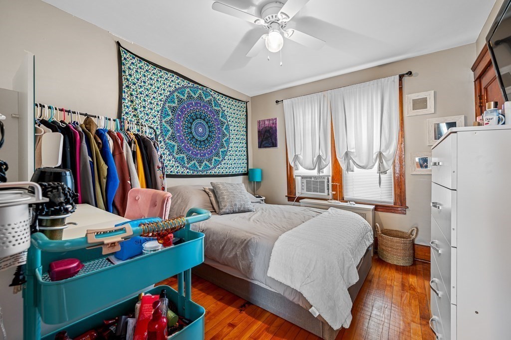 18 Prentice Street Worcester, MA 01604 - Photo 13 of 42 a bedroom with a bed and a large closet