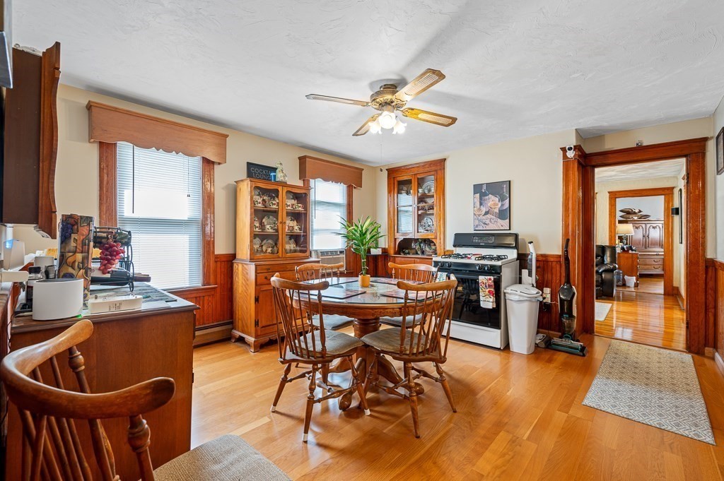 18 Prentice Street Worcester, MA 01604 - Photo 18 of 42 a view of a dining room with furniture window and outside view