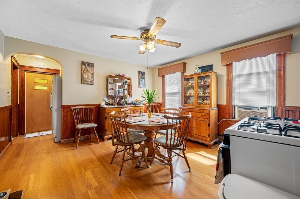 18 Prentice Street Worcester, MA 01604 - Photo 19 of 42 a view of a dining room with furniture window and outside view