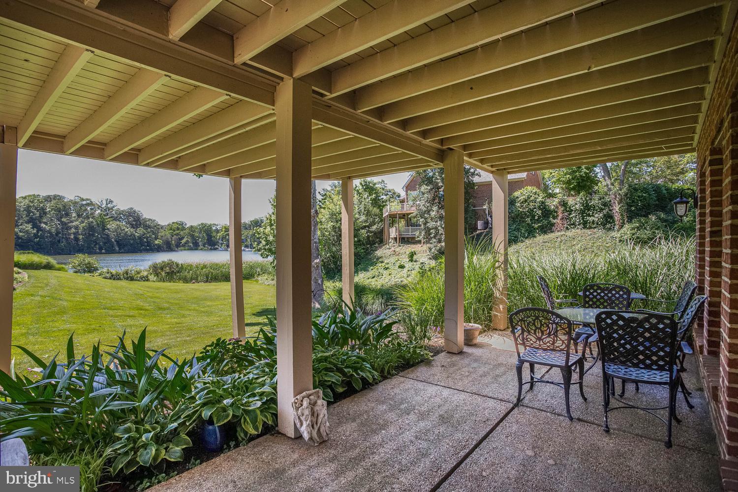 980 South River Landing Road Edgewater, MD 21037 - Photo 44 of 76 Patio off of Lower Level Family Room