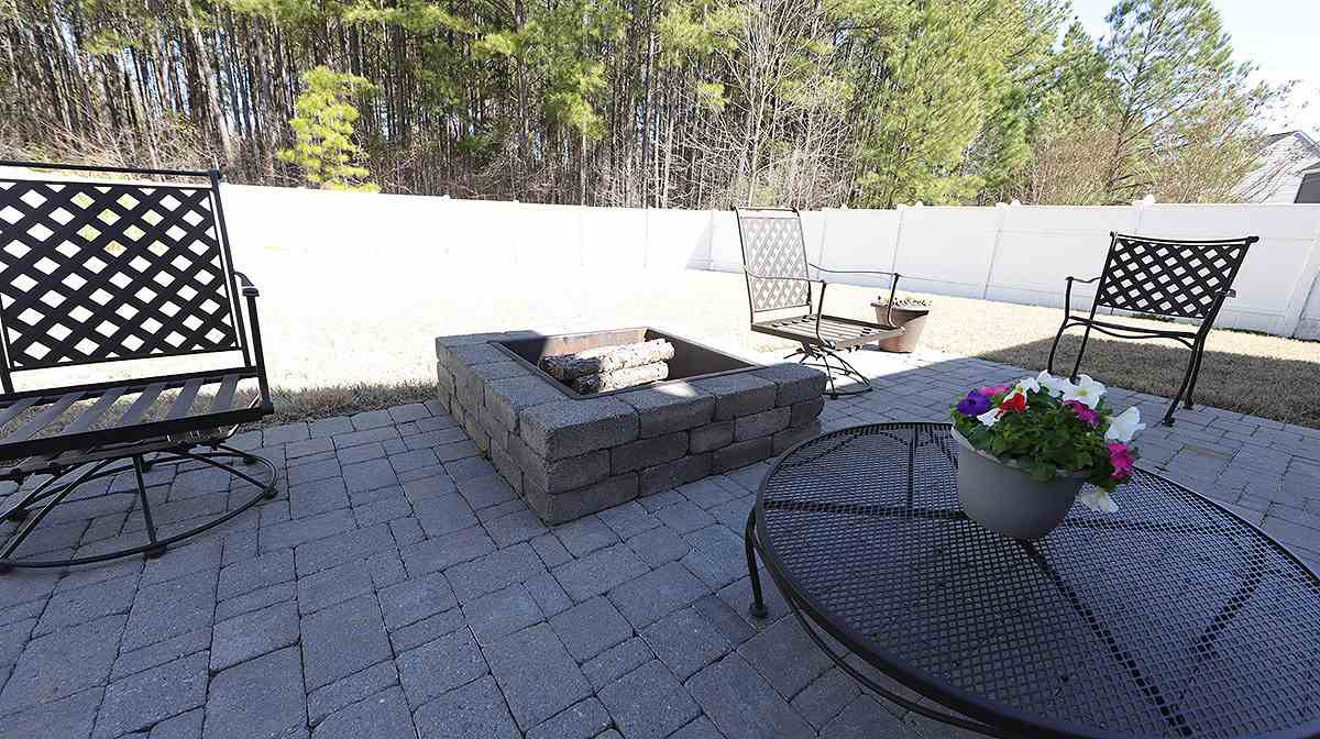 2913 Landing Falls Lane Raleigh, NC 27616 - Photo 28 of 30 Large Patio w/Firepit