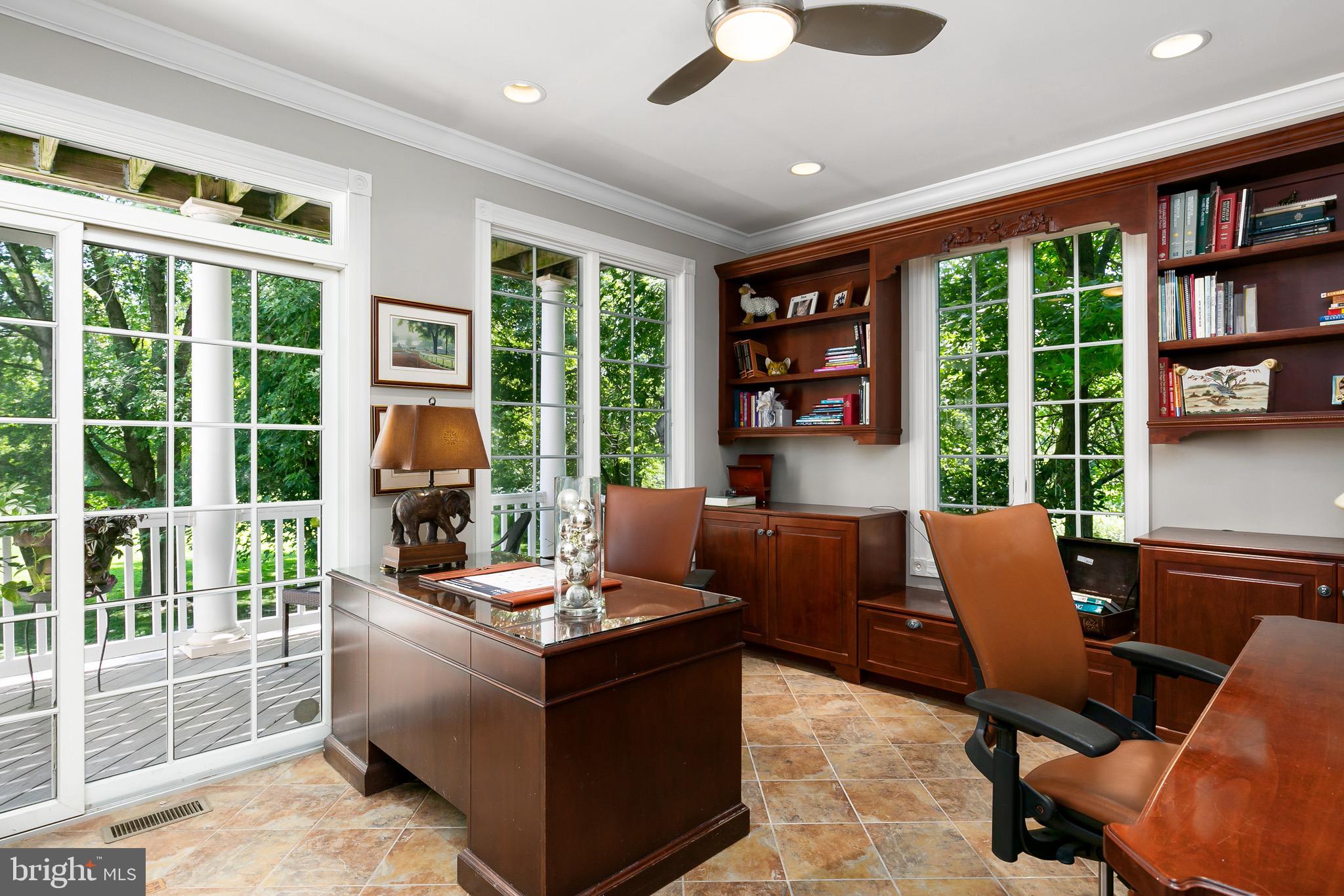700 McElwee Road Moorestown, NJ 08057 - Photo 22 of 57 massive office with built ins