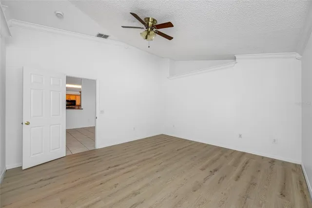 wooden floor in an empty room