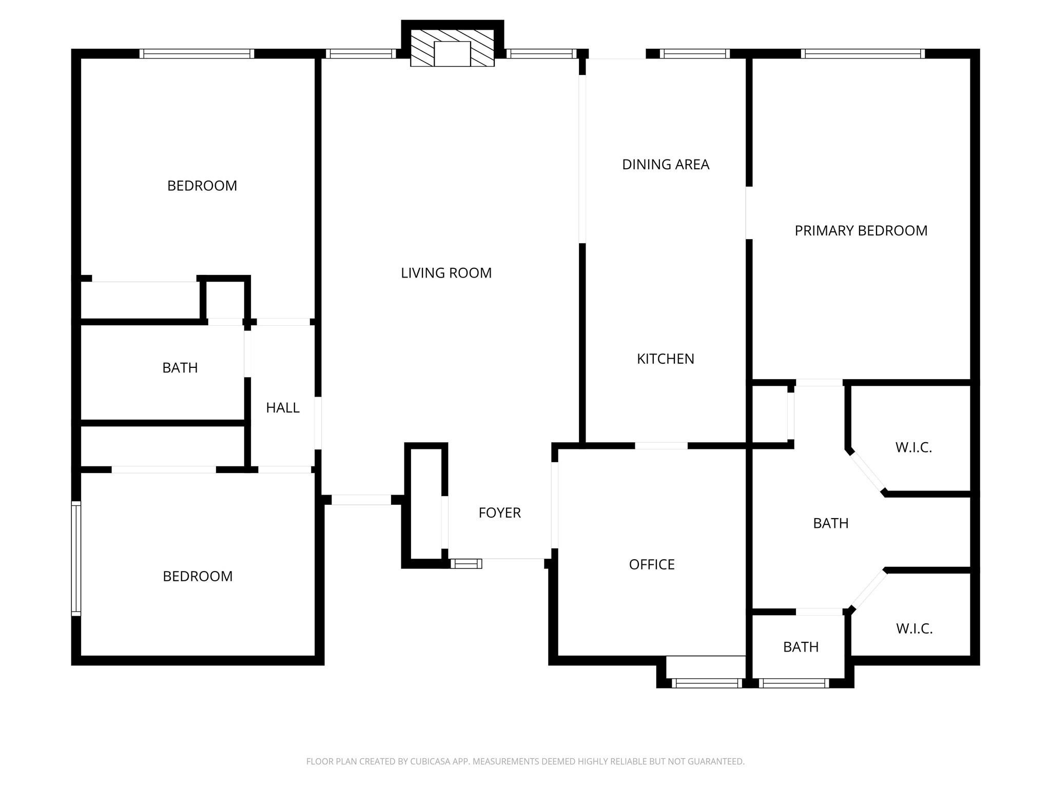 16230 Katherine Lane Channelview, TX 77530 - Photo 18 of 18 a picture of a floor plan