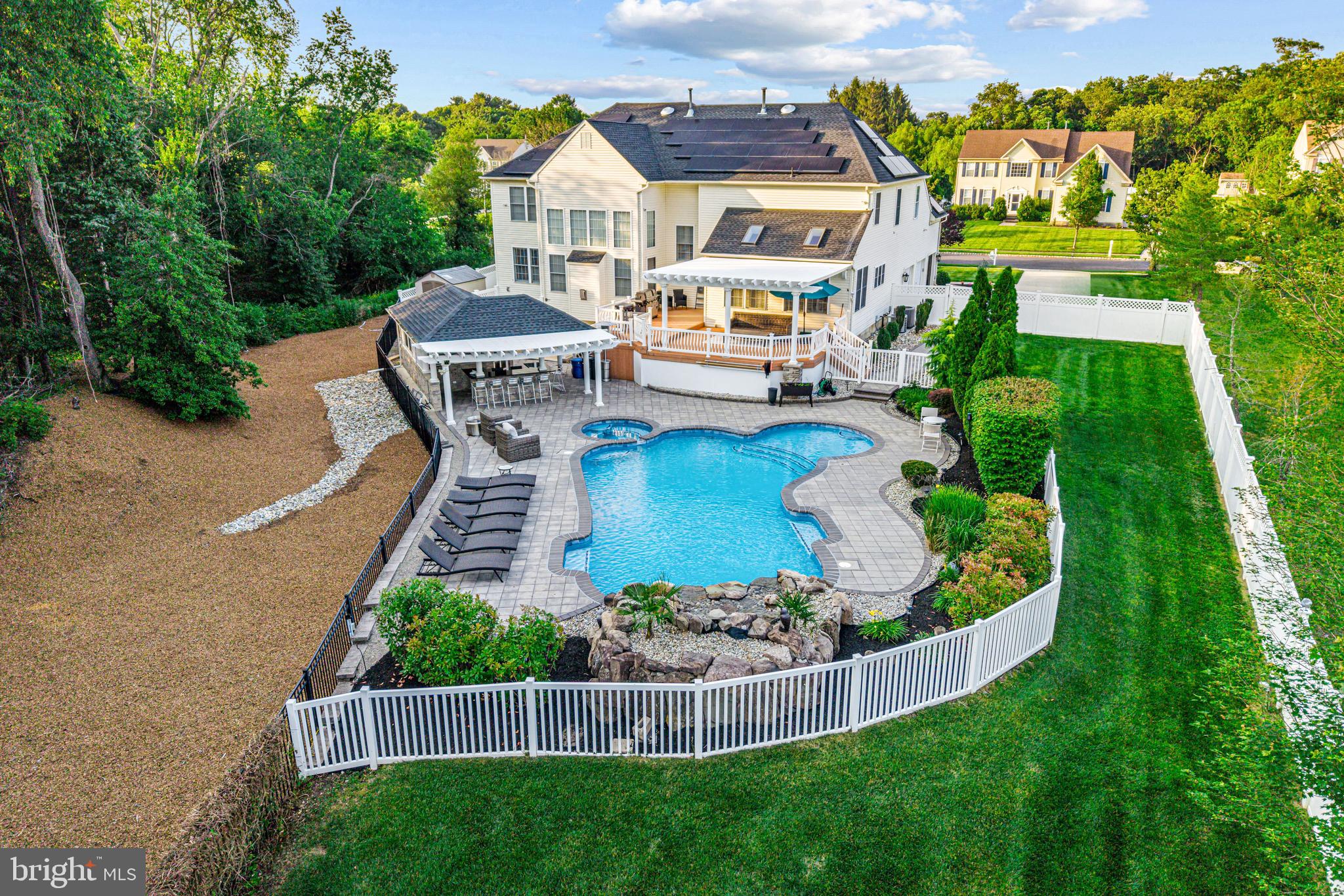 22 Tara Drive Sewell, NJ 08080 - Photo 9 of 70 an aerial view of a house with garden space and street view