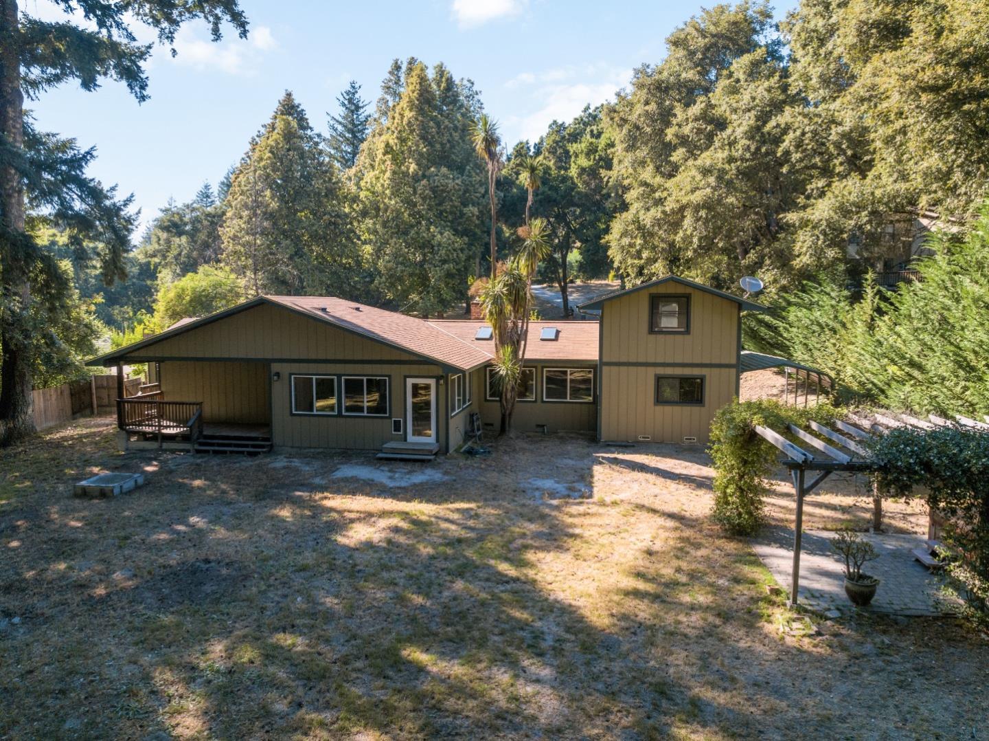 1850 Pine Flat Road Santa Cruz, CA 95060 - Photo 41 of 62 a view of house with outdoor seating space