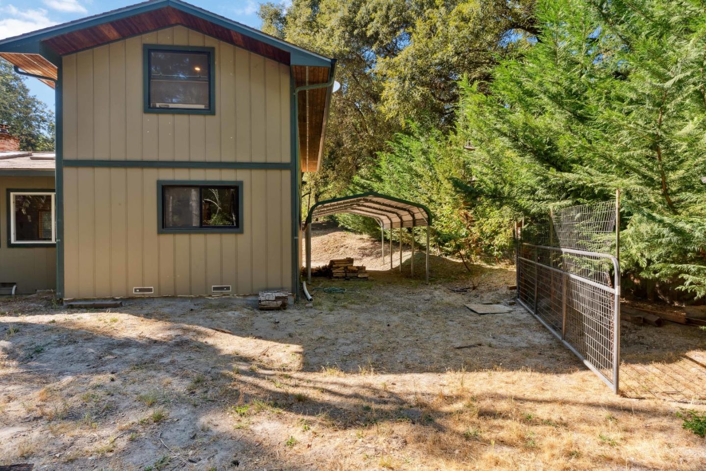 1850 Pine Flat Road Santa Cruz, CA 95060 - Photo 52 of 62 a view of a house with a yard