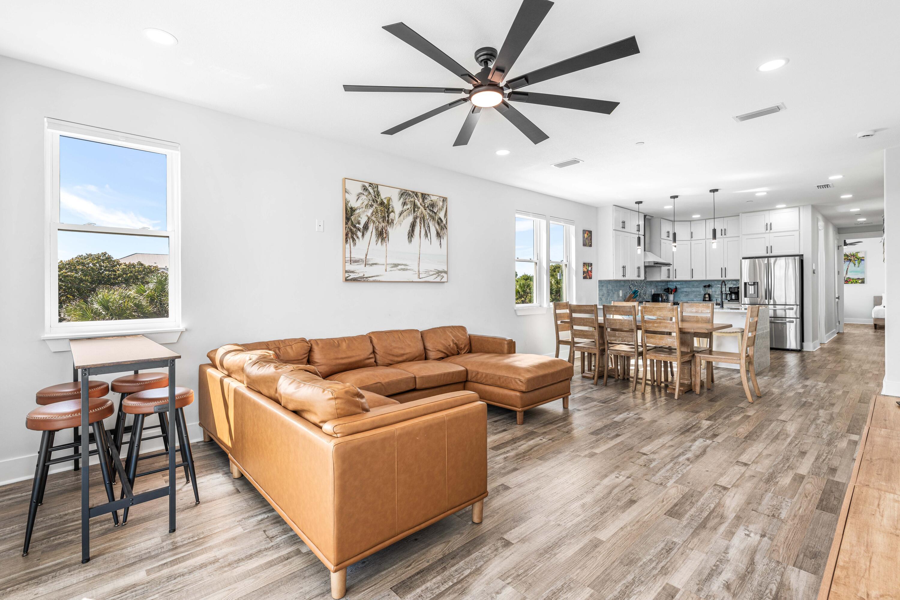 13310 Front Beach Road Panama City Beach, FL 32407 - Photo 23 of 69 Large Living Room w/ Gulf View