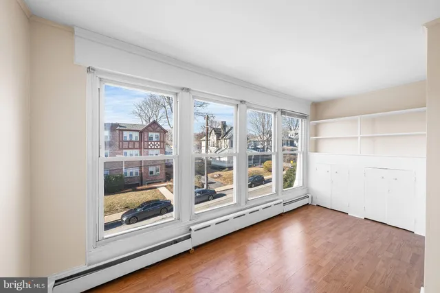 a view of livingroom with furniture wooden floor and window
