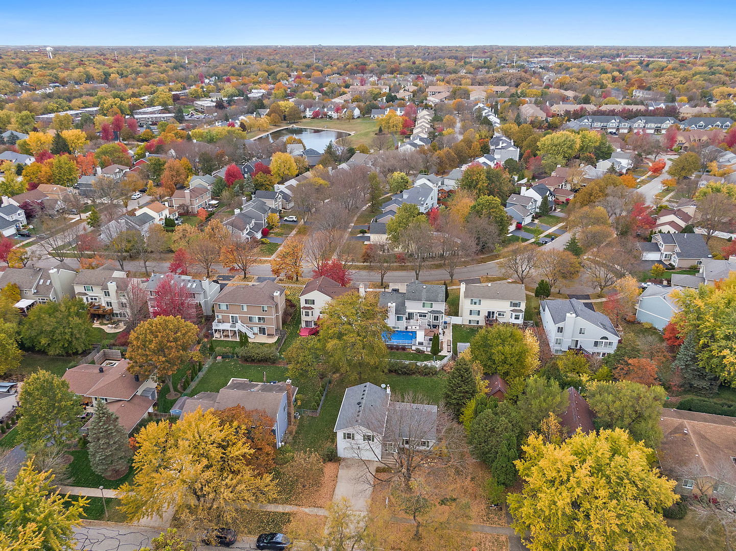 517 Sheffield Road Naperville, IL 60565 - Photo 28 of 29 an aerial view of a city