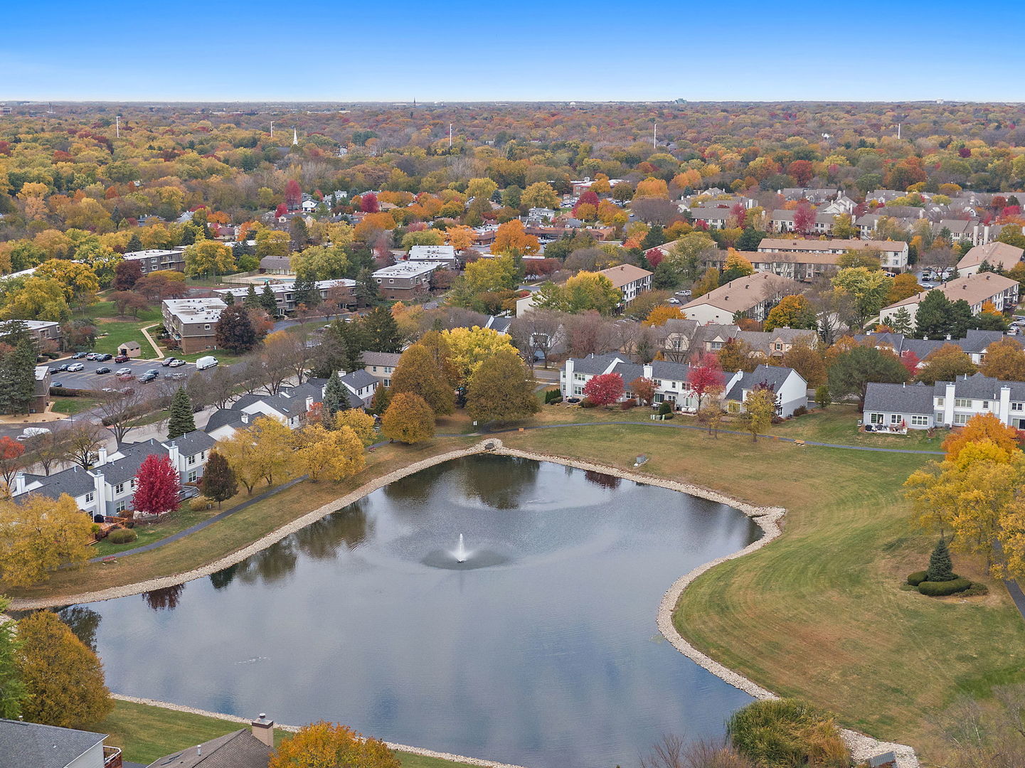517 Sheffield Road Naperville, IL 60565 - Photo 29 of 29 an aerial view of residential houses with outdoor space