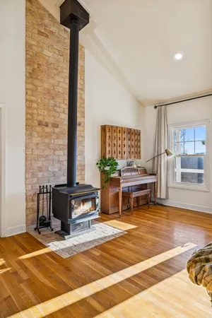 a living room with a couch