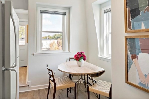 264 Webster Street, Unit 3A Boston, MA 02128 - Photo 8 of 22 a dining room with furniture and window