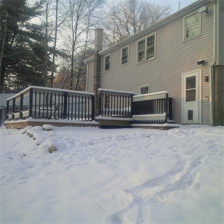 196 Bumstead Road Monson, MA 01057 - Photo 16 of 16 a view of a wooden fence