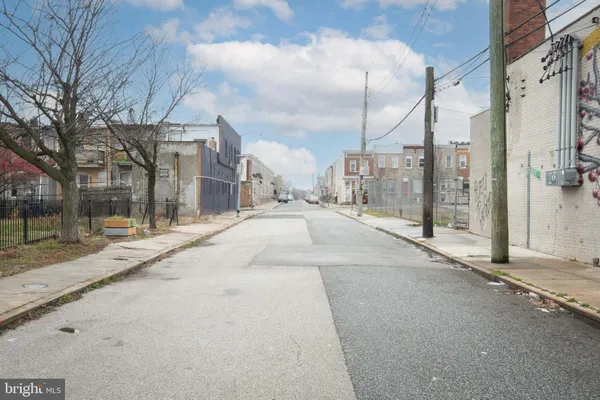 a view of a street with the house