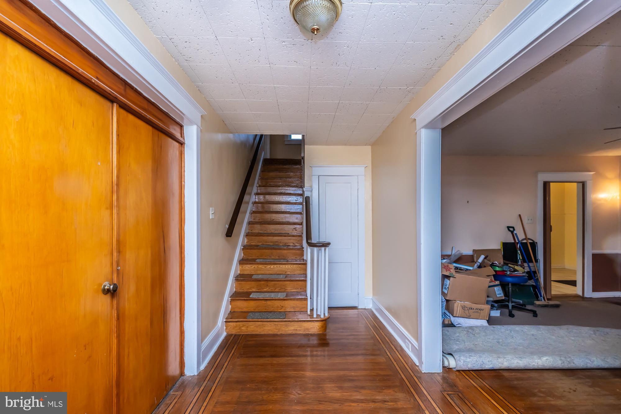 3601 State Road Drexel Hill, PA 19026 - Photo 13 of 32 a view of a hallway view with staircase