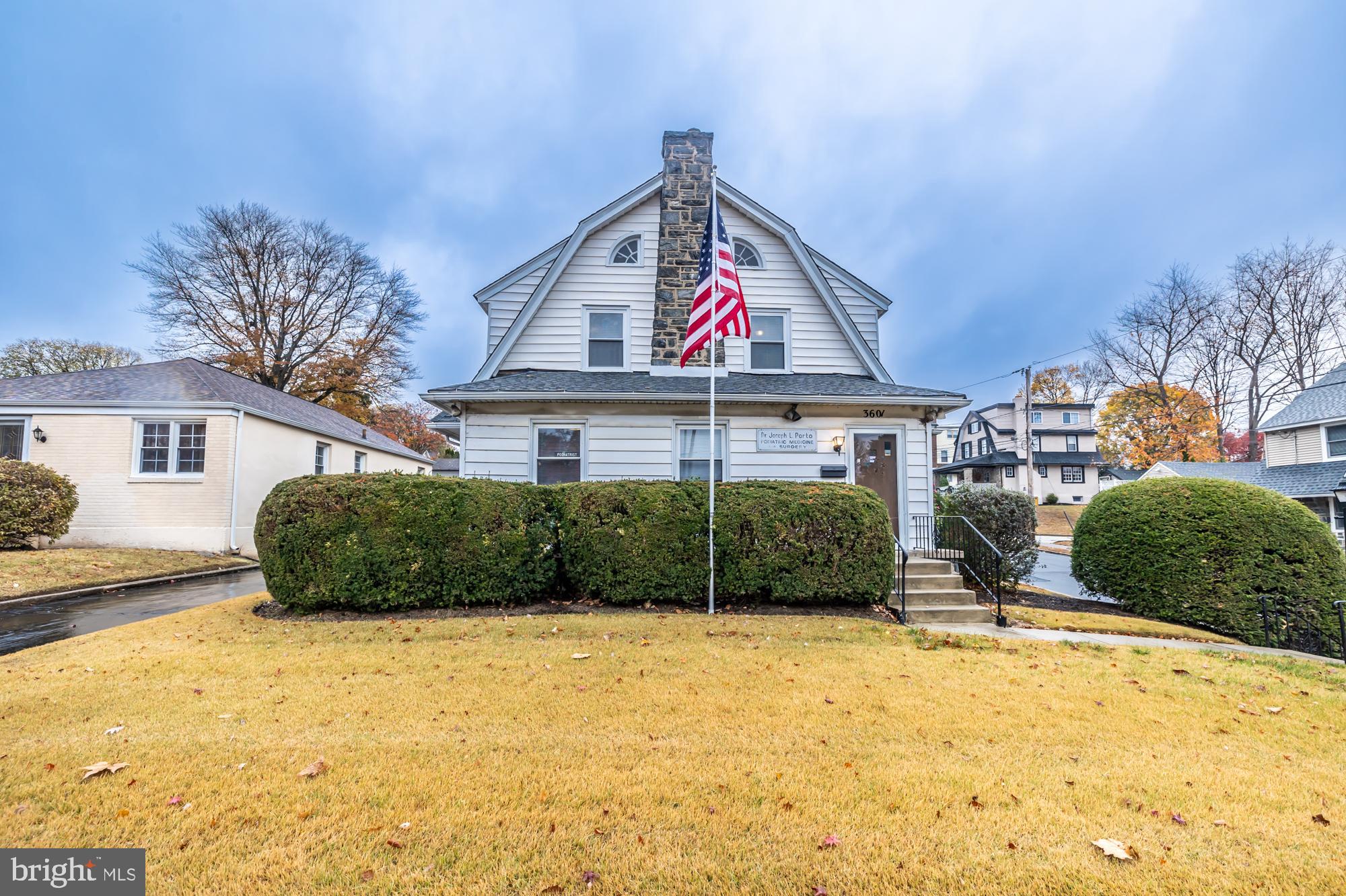3601 State Road Drexel Hill, PA 19026 - Photo 4 of 32 a front view of a house with a yard