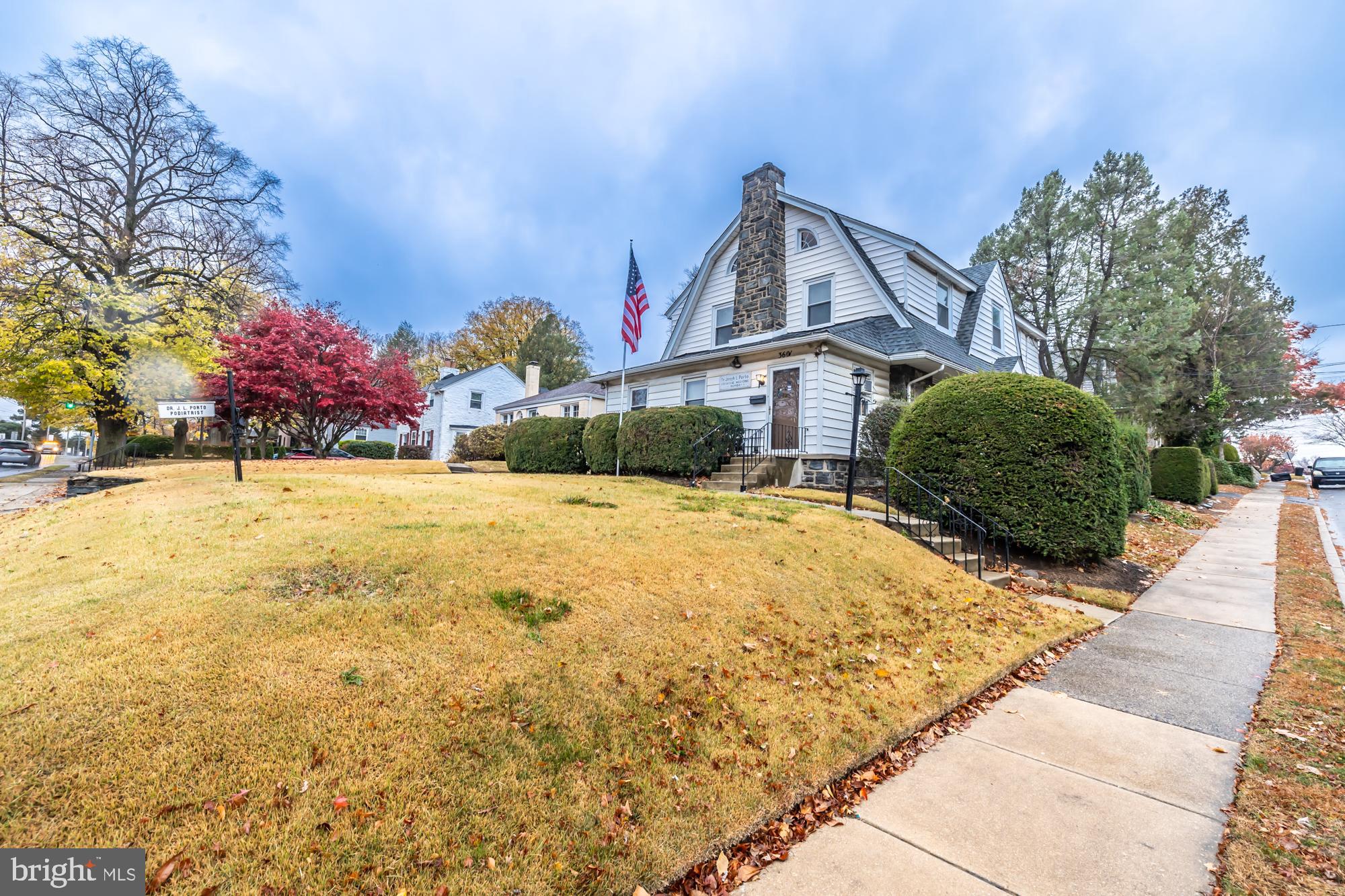 3601 State Road Drexel Hill, PA 19026 - Photo 5 of 32 a front view of a house with a yard