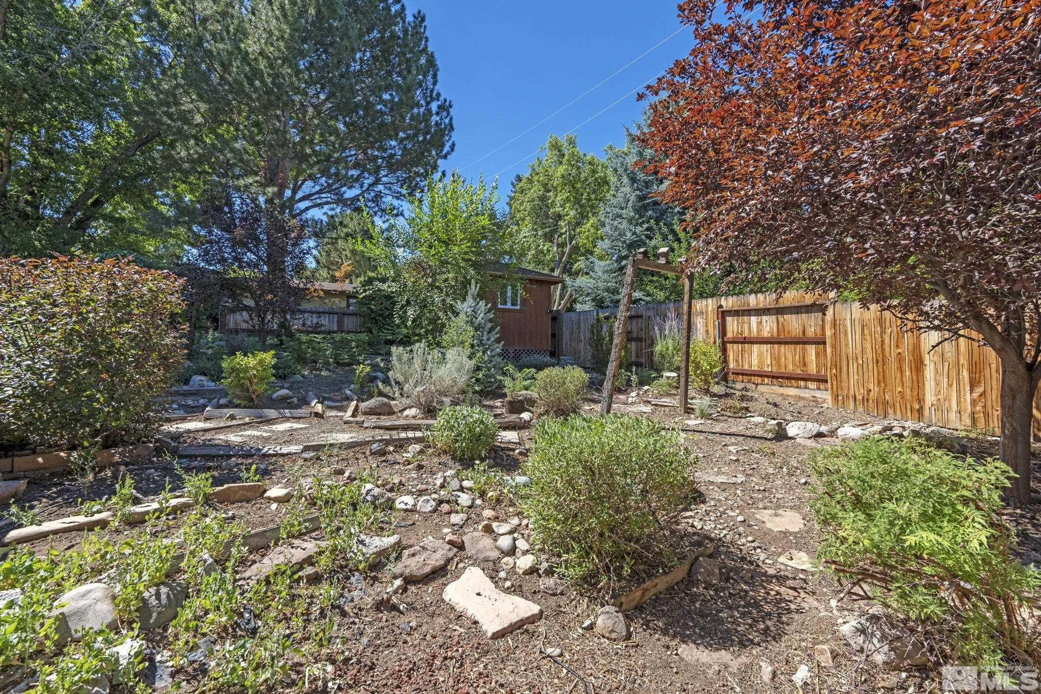 1575 Webster Way Reno, NV 89509 - Photo 37 of 40 a backyard of a house with lots of green space