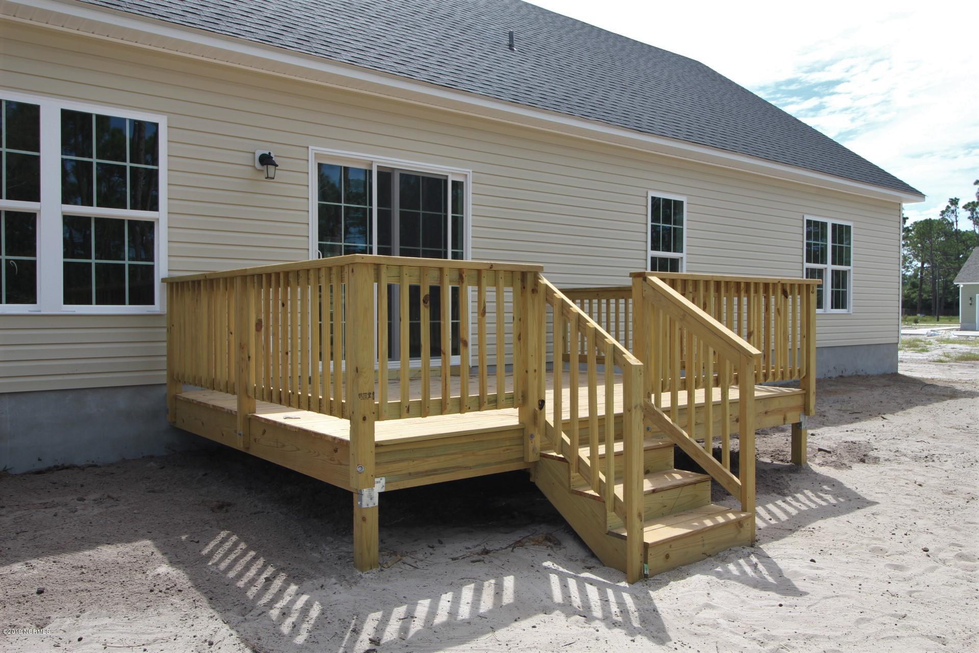 310 George Taylor Road Newport, NC 28570 - Photo 41 of 44 Rear Deck