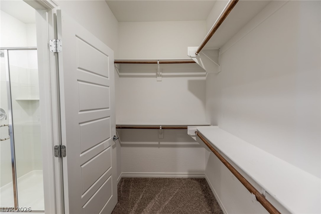 2555 Hampton Road, Unit 8206 Henderson, NV 89052 - Photo 17 of 35 This spacious walk-in closet offers ample storage, simplifying organization.