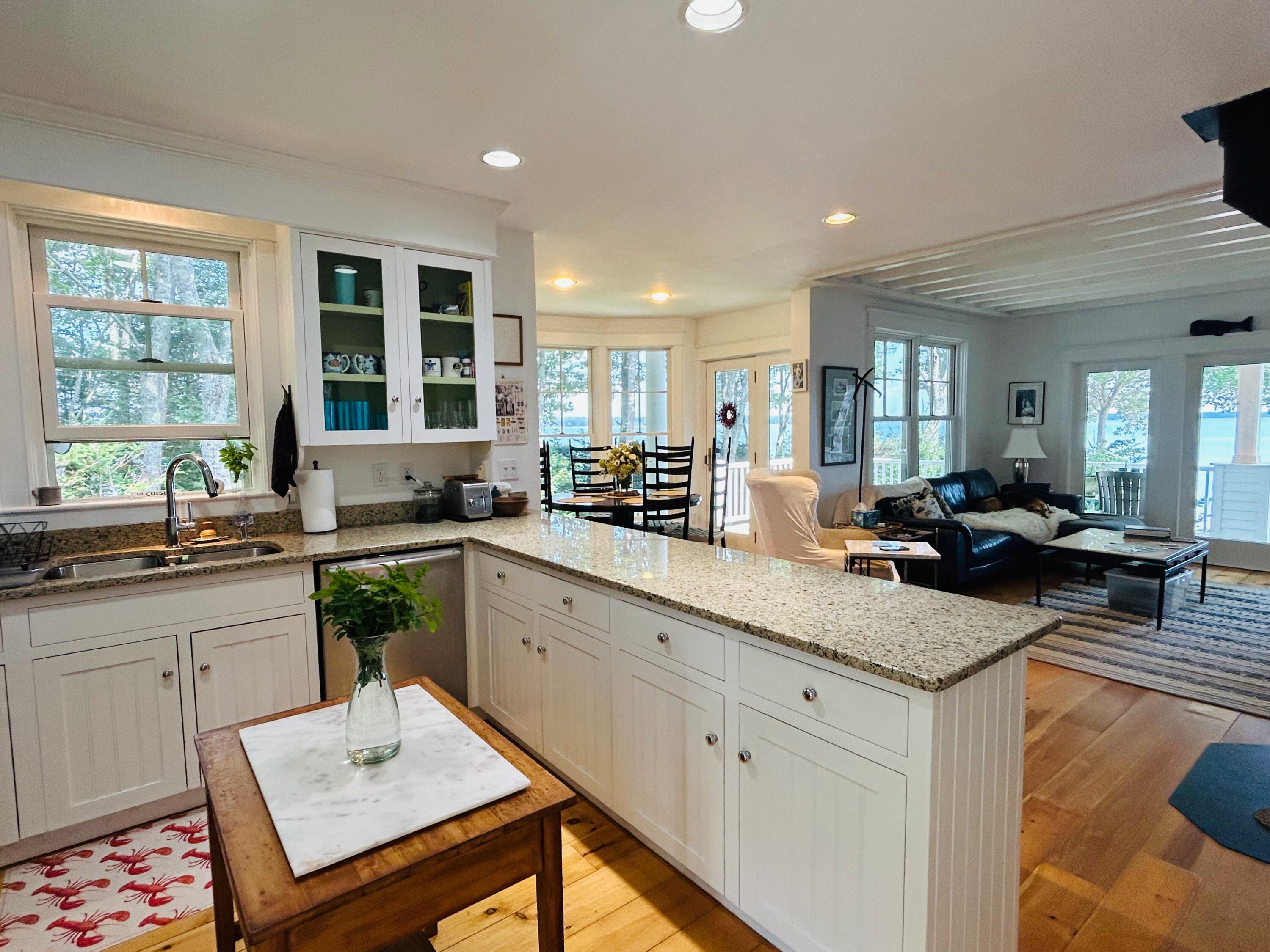 301 Paul Bunyan Road Corea, ME 04624 - Photo 8 of 35 Kitchen, Living, Dining