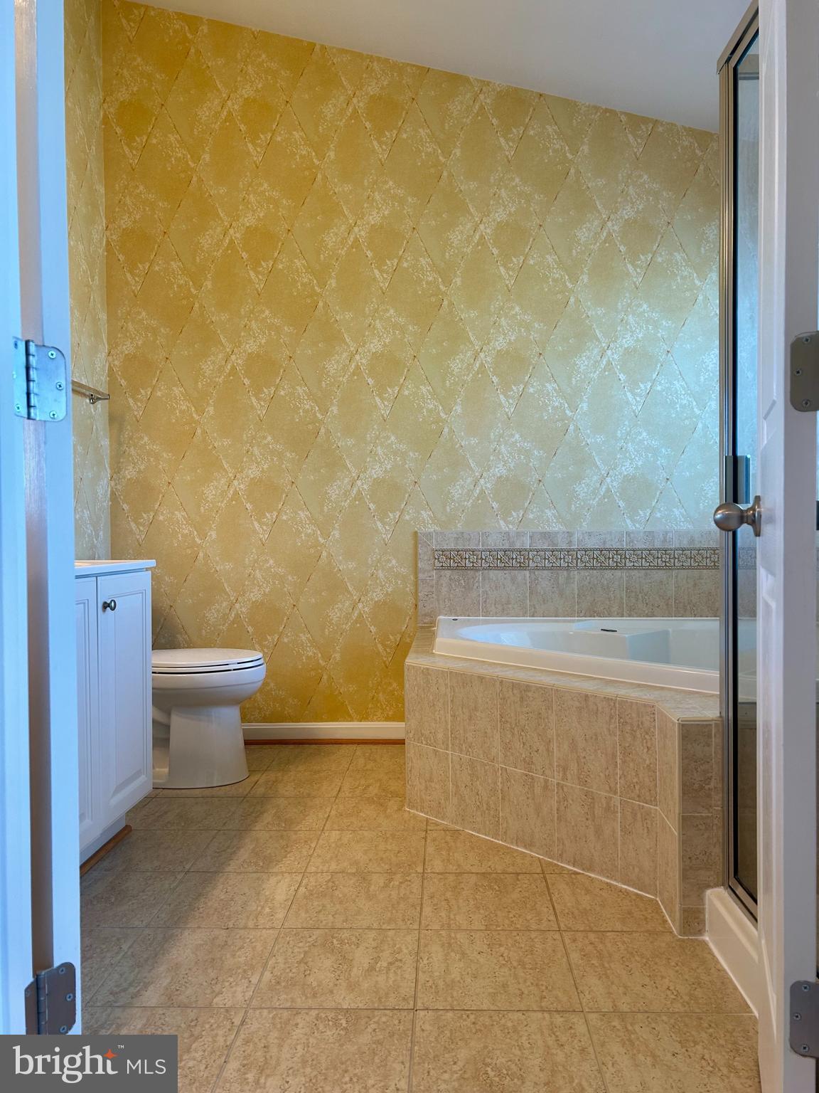 12901 Yellow Jacket Road Hagerstown, MD 21740 - Photo 9 of 17 MASTER BATH - JACUZZI TUB AND SEPARATE SHOWER