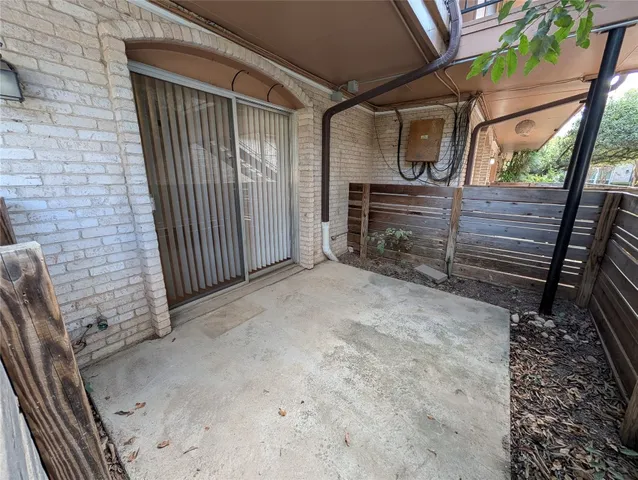 a view of outdoor space and deck