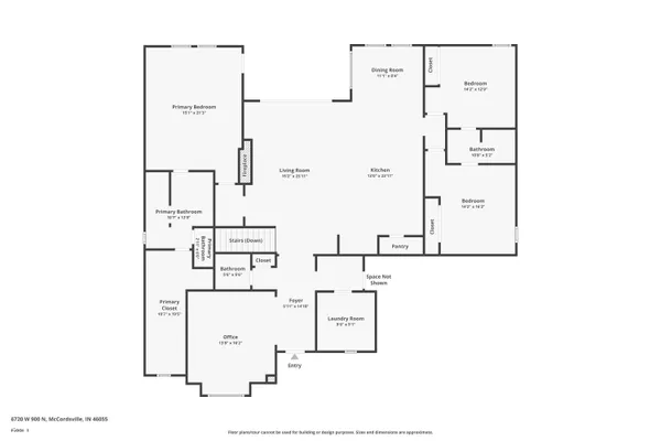$939,000 | 6720 West 900 North, McCordsville, IN 46055
