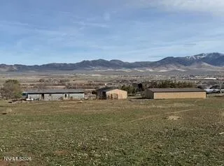 a view of lake with mountain