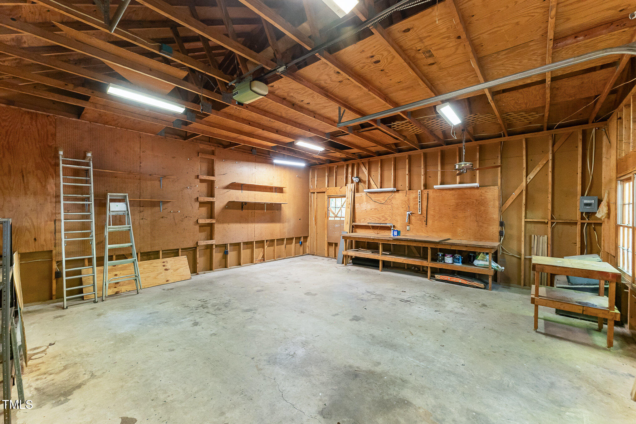 8409 Crowder Road Raleigh, NC 27603 - Photo 32 of 44 Interior of Garage