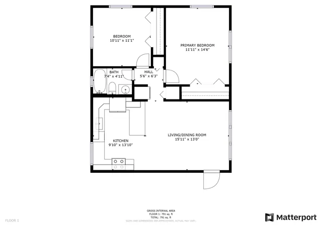 $2,100 | 301 Southeast 12th Avenue, Unit 6, Boynton Beach, FL 33435