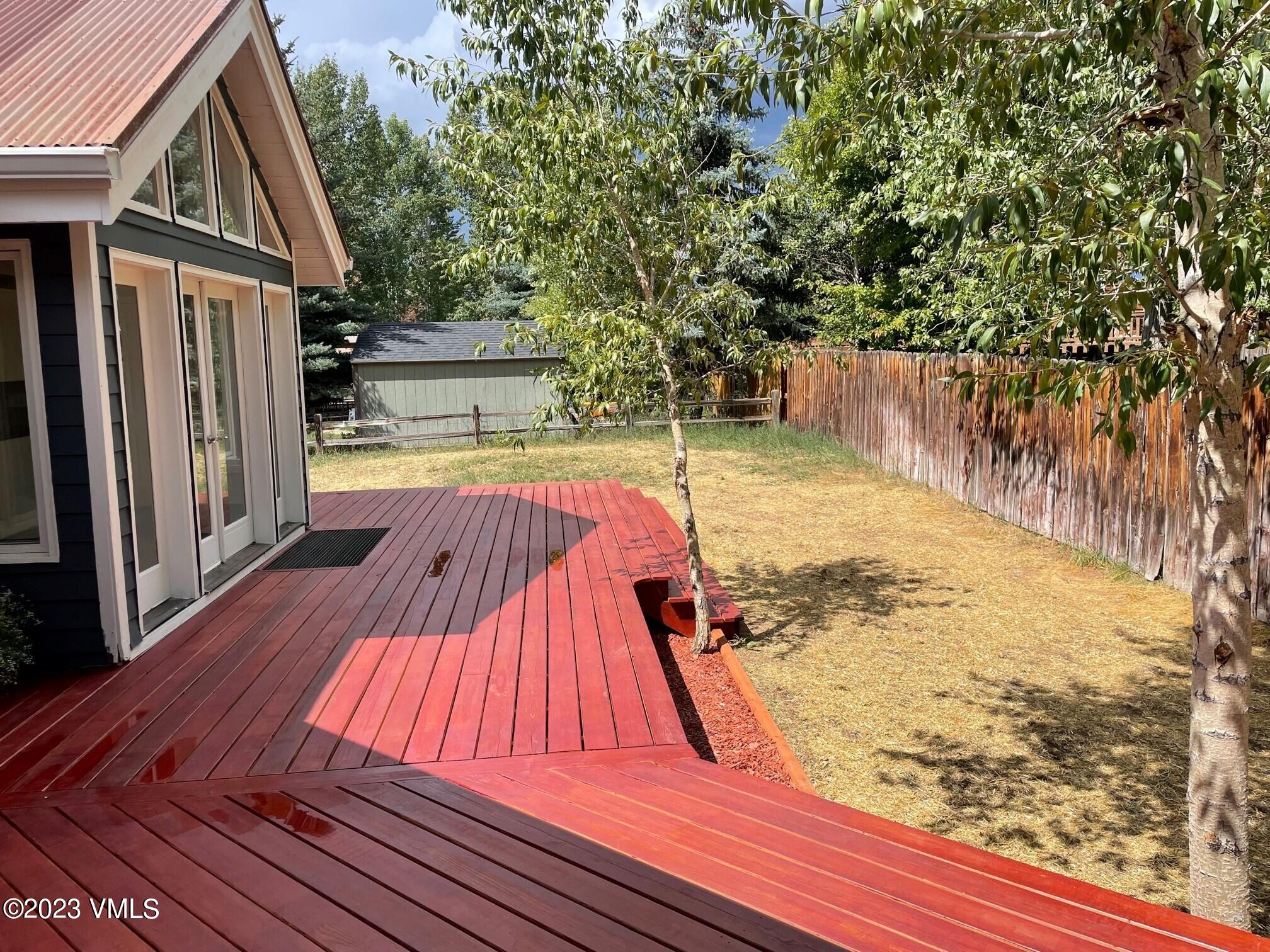 25 Snow Owl Eagle, CO 81631 - Photo 31 of 37 a view of backyard with wooden floor and fence