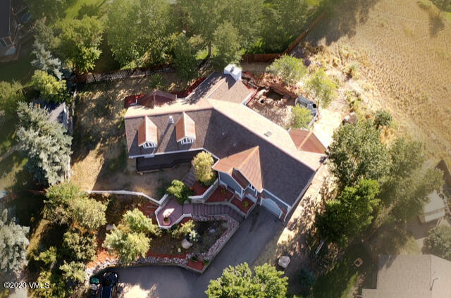 25 Snow Owl Eagle, CO 81631 - Photo 35 of 37 an aerial view of house with yard swimming pool and outdoor seating
