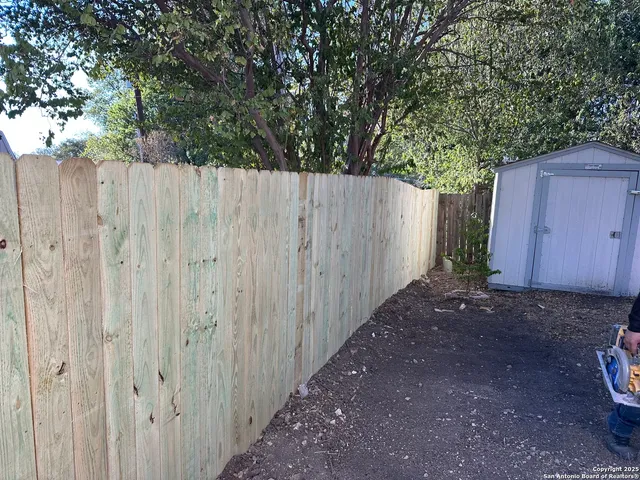 a view of a small space