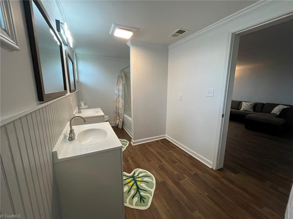 363 Sowers Road Linwood, NC 27299 - Photo 23 of 26 Main bathroom with tub / shower combo and private access to large second bedroom.