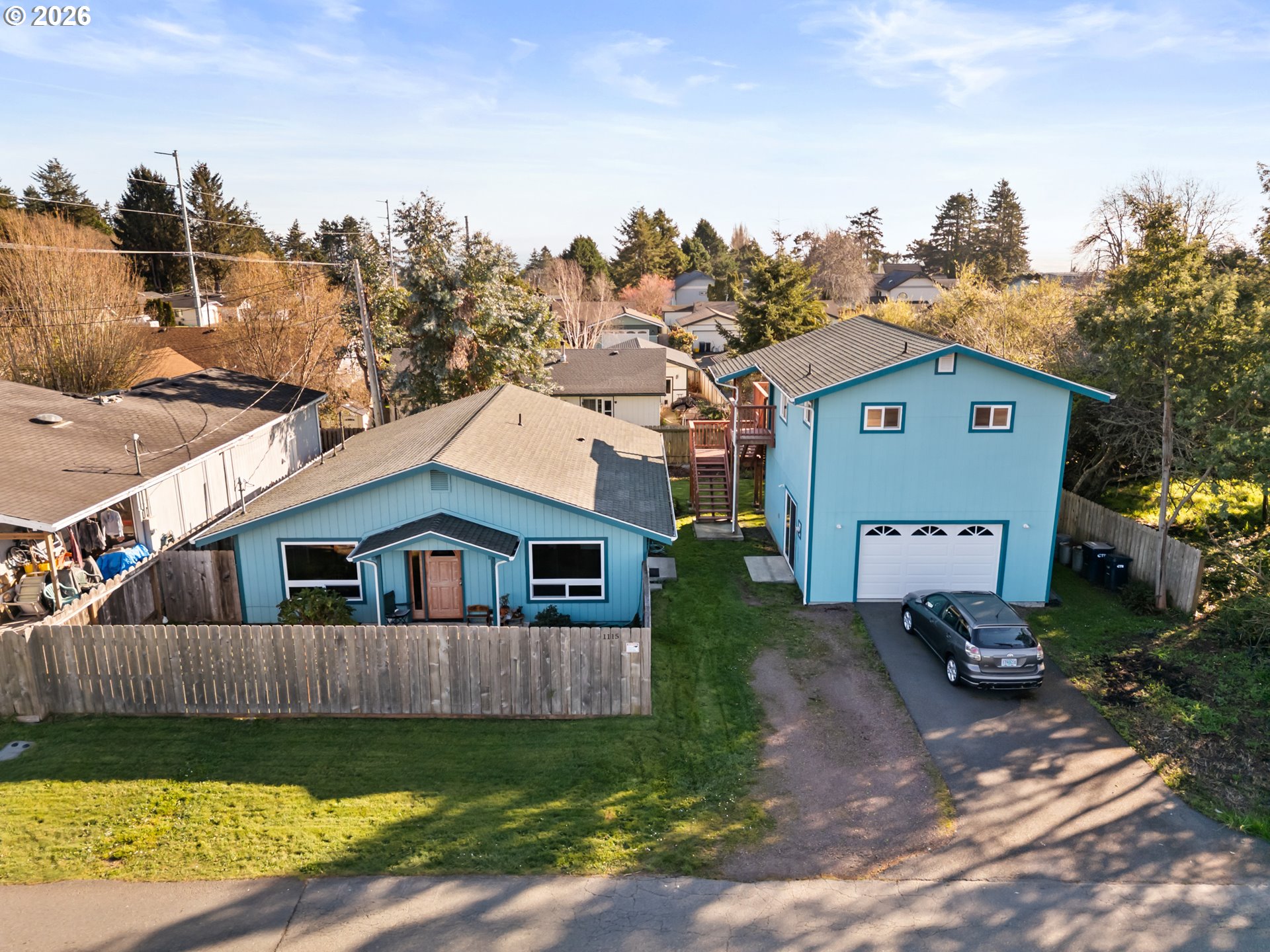 1115 Ransom Avenue Brookings, OR 97415 - Photo 18 of 32 a view of a yard in front of house