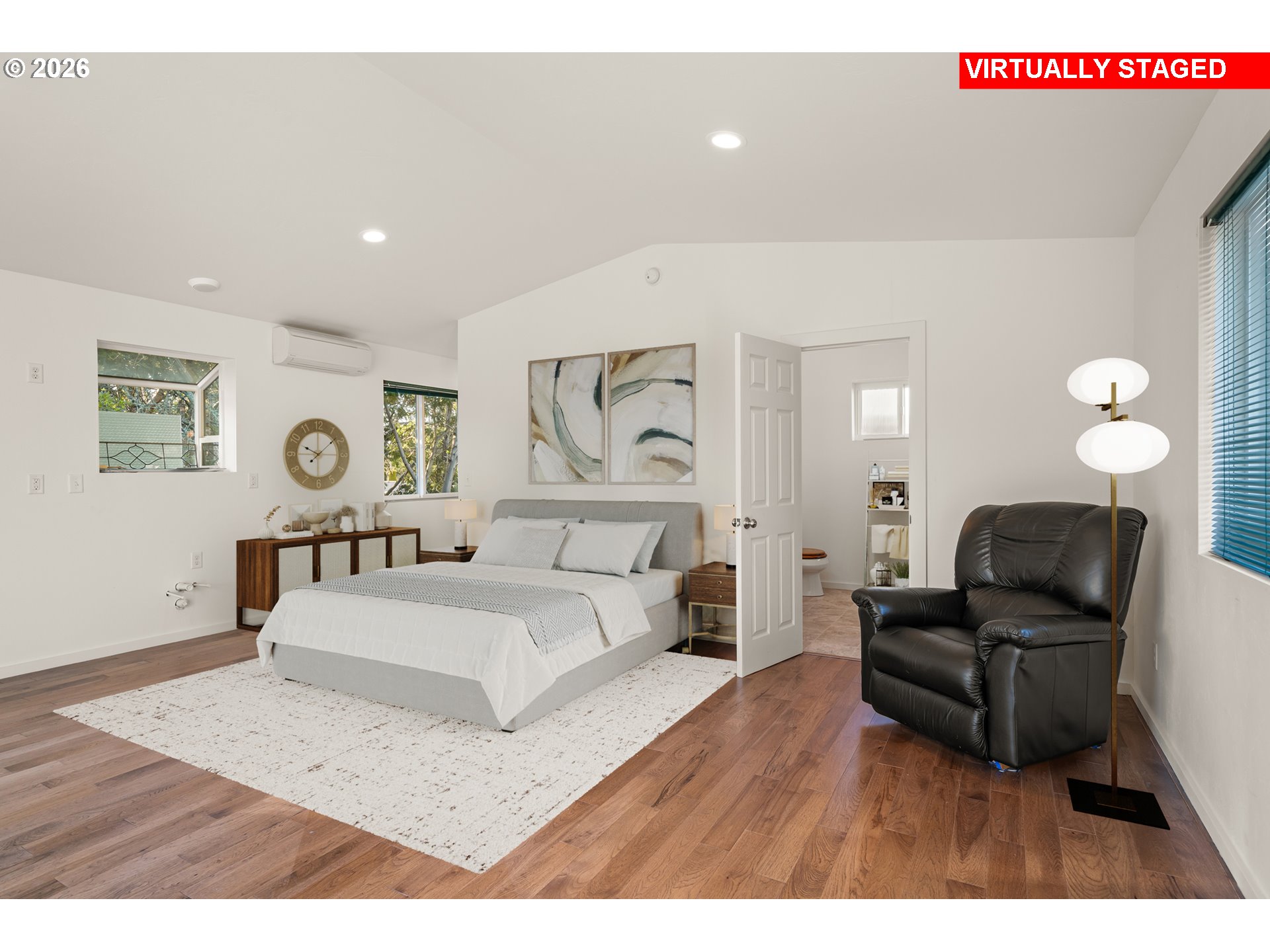 1115 Ransom Avenue Brookings, OR 97415 - Photo 22 of 32 a bedroom with a bed and furniture