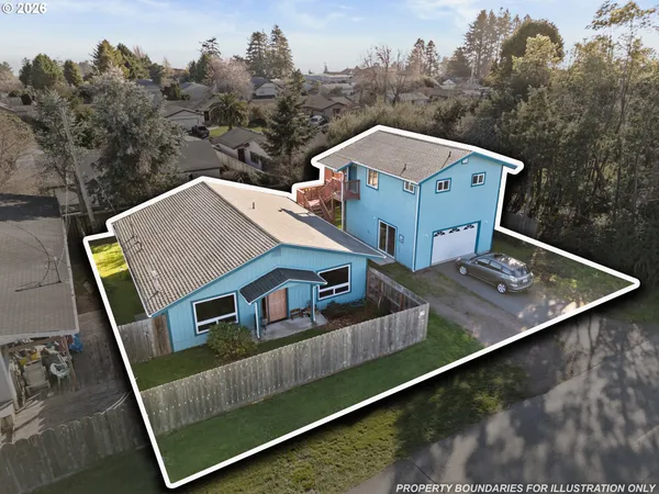 a view of a house with a balcony