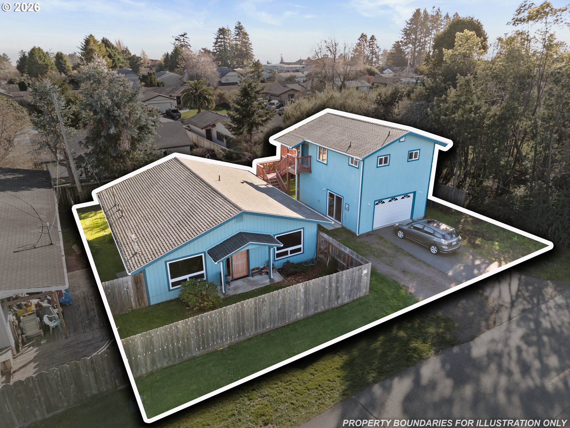 1115 Ransom Avenue Brookings, OR 97415 - Photo 32 of 32 a view of a house with a balcony
