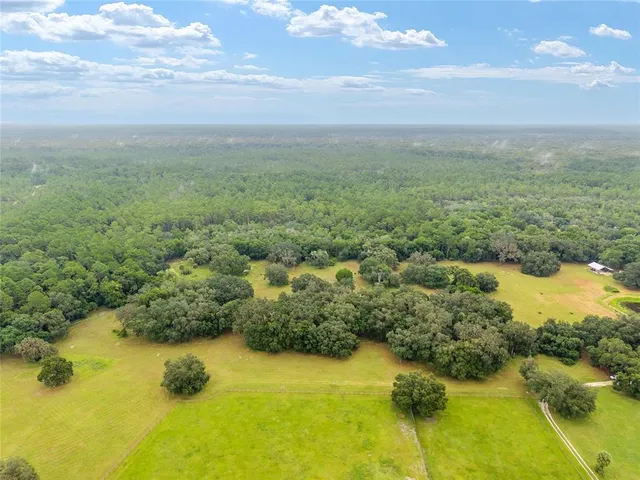 a view of a lake with a houses