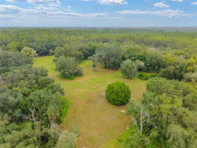 a view of a lake with a houses