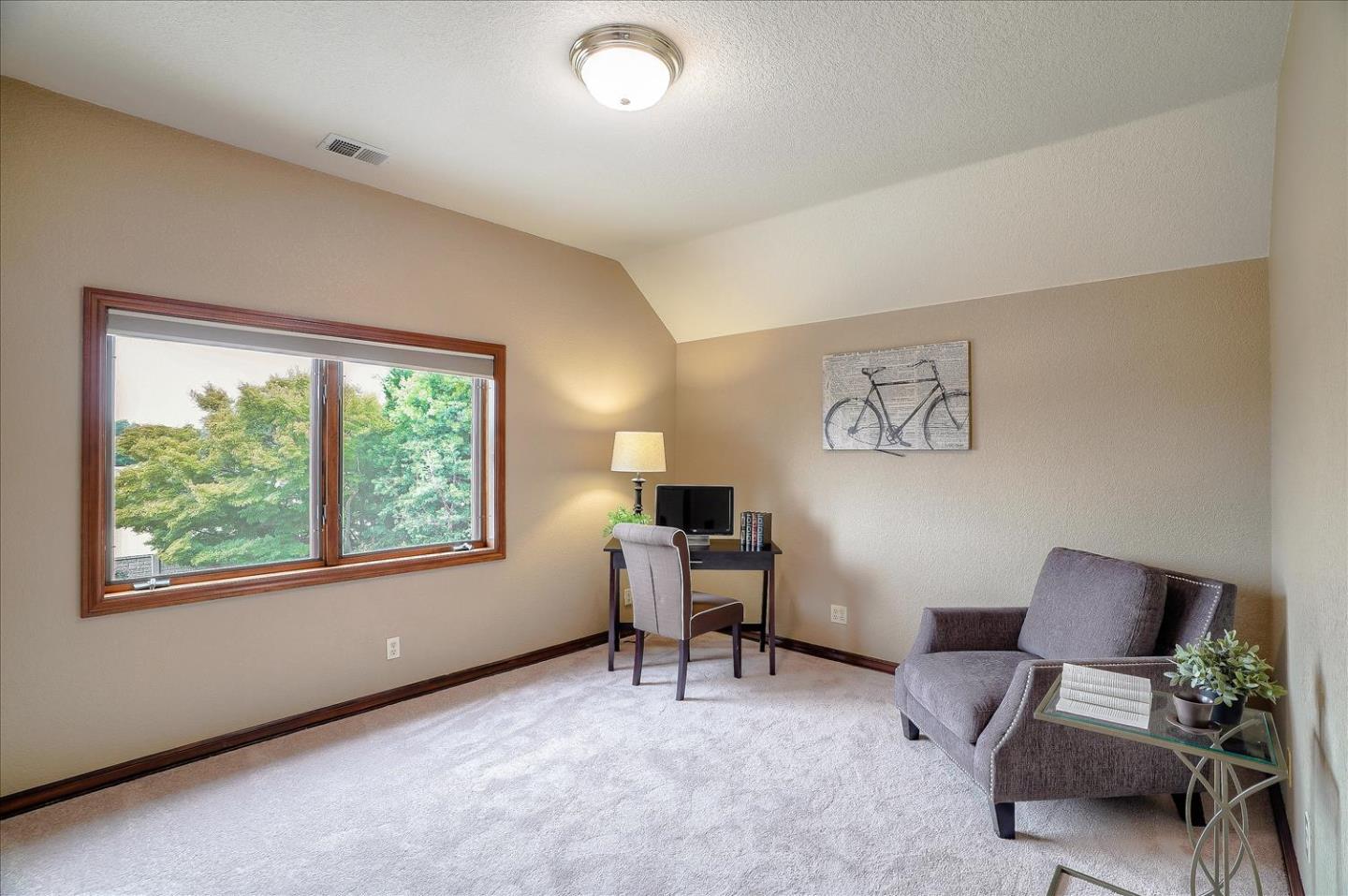 669 Regas Drive Campbell, CA 95008 - Photo 41 of 59 a view of a livingroom with workspace and a couch