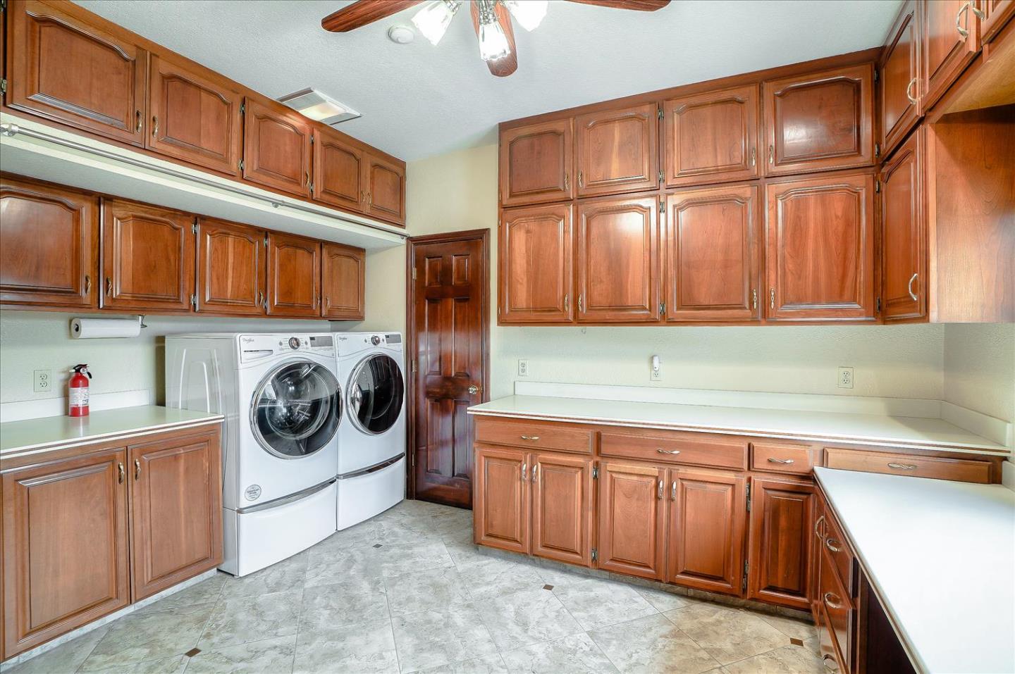 669 Regas Drive Campbell, CA 95008 - Photo 50 of 59 a utility room with cabinets dryer and washer